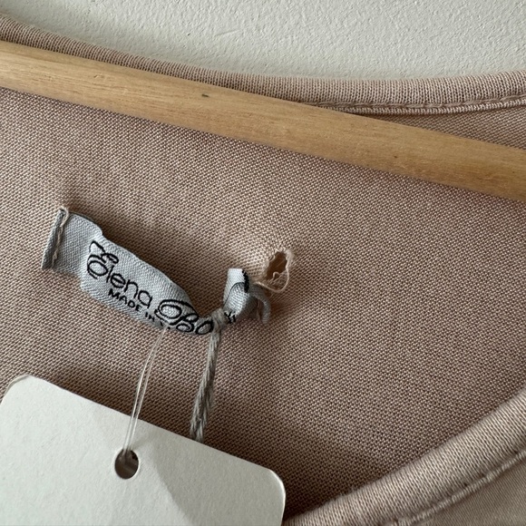 Elena Baldi NWT Silk Blend Made In Italy Double Layer Top - Picture 6 of 6